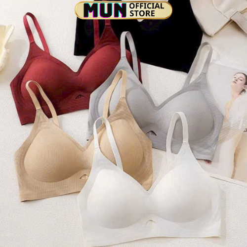 Áo lót su đúc mềm mát ,đệm dày 2,5cm nâng ngực tốt 9737