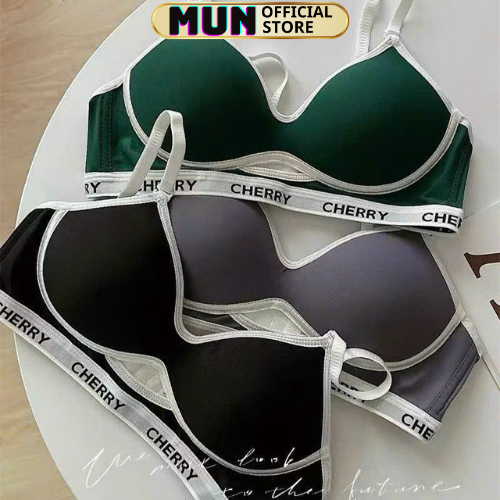 ÁO LÓT SU ĐỆM MỎNG VIỀN CHỮ CHERRY 056