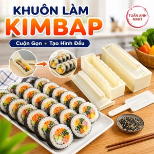 Khuôn nhựa làm cơm cuộn sushi kimbap
