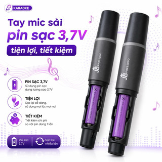 Micro Không Dây JBprosound JA-9 Pin Sạc 8-10 Giờ, Chất Âm Trong Trẻo, Hát Nhẹ, Trầm Ấm, Micro Nhạy, Bắt Giọng Cực Tốt