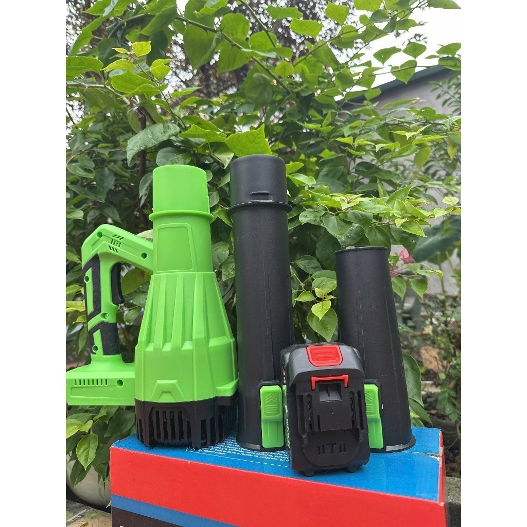 Máy Thổi Bụi Công Nghiệp Công Suất 3800W, Máy Thổi Bụi Dùng Chân Pin Phổ Thông M21, Động Cơ Lõi Đồng Không Chổi Than