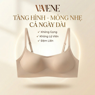 Áo Lót Nữ Su Tàng Hình VANVENE AL179 Không Gọng, Đệm Mỏng Không Lộ Viền, Mỏng Nhẹ Thoải Mái