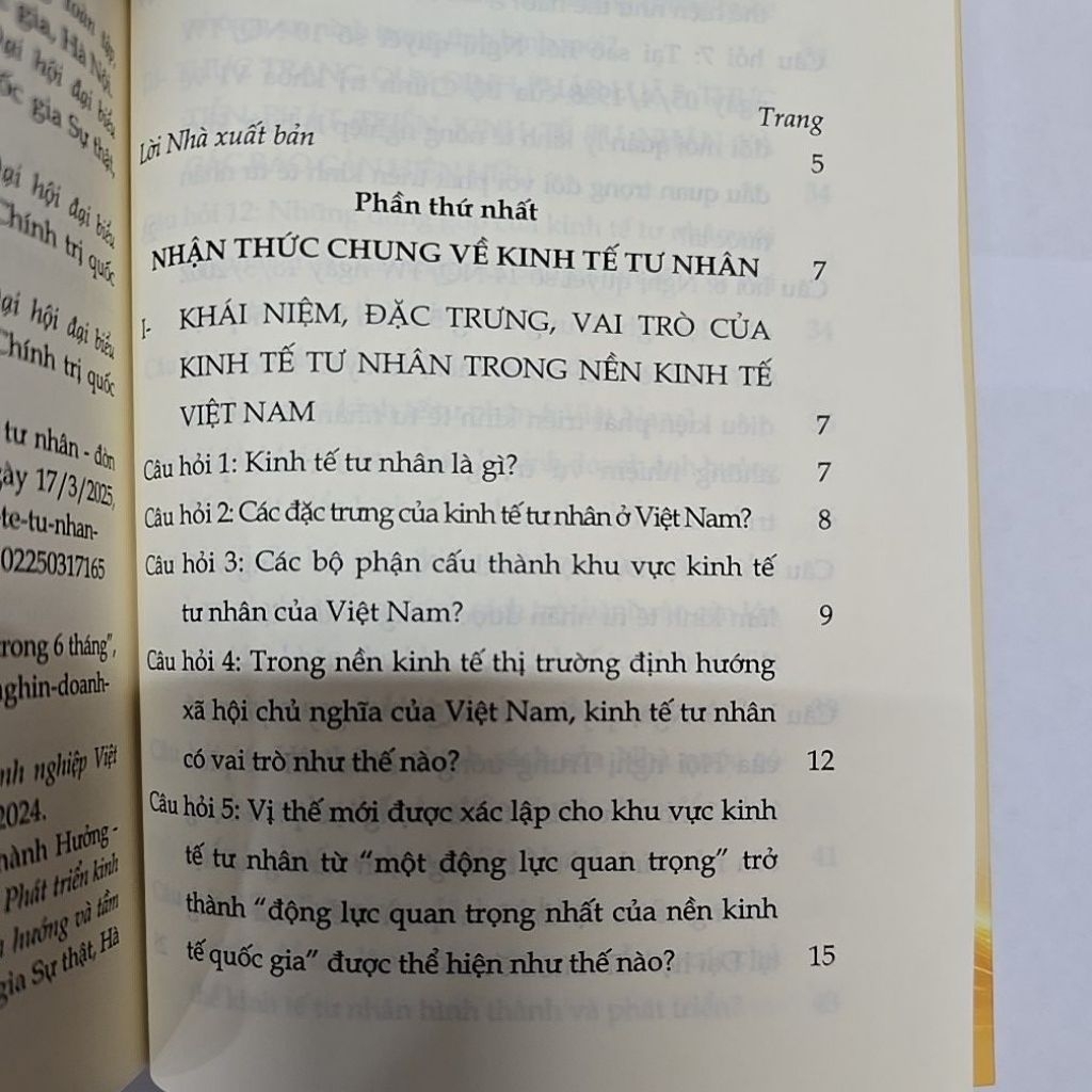Sách - Nghị quyết số 68-NQ/TW của Bộ Chính trị: Đột phá để phát triển kinh tế tư nhân - Hỏi và đáp