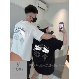 Áo Thun Nữ Ngắn Tay Họa Tiết Form Rộng QCCC Cao Cấp