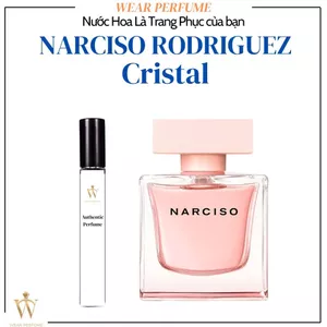 - 10ML Nước hoa Nữ Narciso Cristal - Wear Perfume