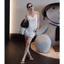 MIU.STUDIO •”Jasmi Set” Set Áo lụa 2 dây phối ren cổ V kèm chân váy A xoè nhẹ tôn dáng phong cách tiểu thư Hàn Quốc