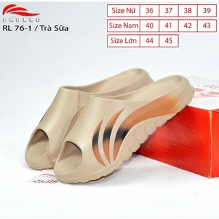 (Chính hãng) Dép REDLEO DRL-76 nam nữ đúc cao su EVA nguyên khối êm mềm nhẹ, không thấm nước
