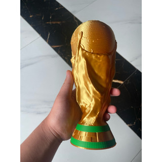 Cúp Bóng Đá Nhựa Màu Vàng Gold Cao 25cm – Cúp Quả Bóng Vàng Trao Giải, Trang Trí Sự Kiện Siêu Đẹp