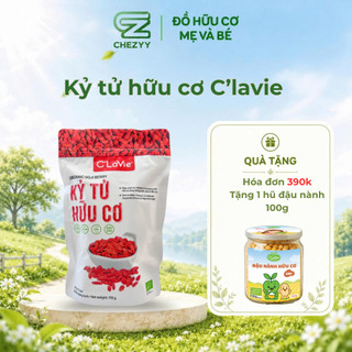 Kỷ tử hữu cơ C'Lavie 170g loại 1, size quả to, nhiều chất dinh dưỡng