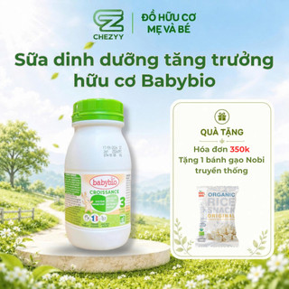Sữa nước dinh dưỡng tăng trưởng hữu cơ Babybio cho bé 250ml 10-36 tháng