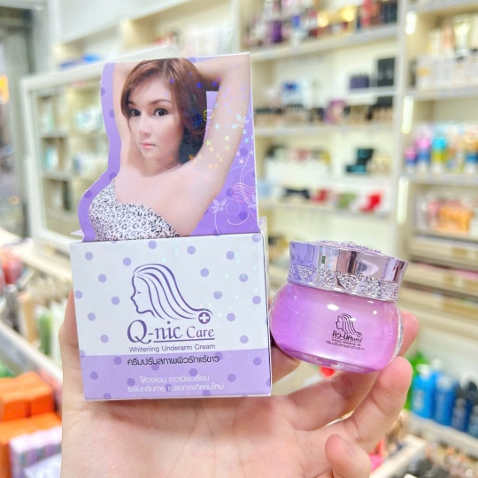 Kem Giảm Thâm Nách QNIC CARE, Thâm Mông, Đầu Gối, Khuỷu Tay Q-NIC CARE- 15Gr, Chính Hãng Thái Lan