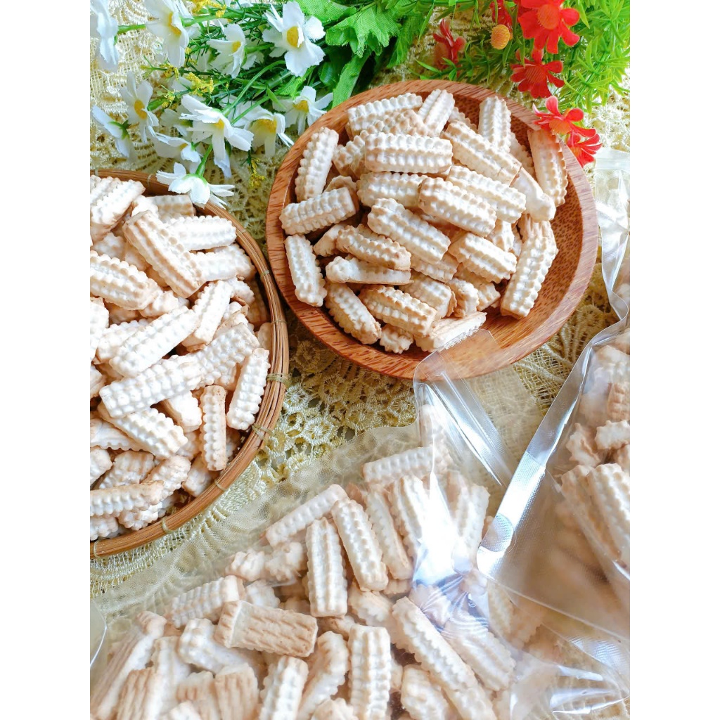 Bánh Men Gai Sữa Cốt Dừa-  Món Bánh Tuổi thơ