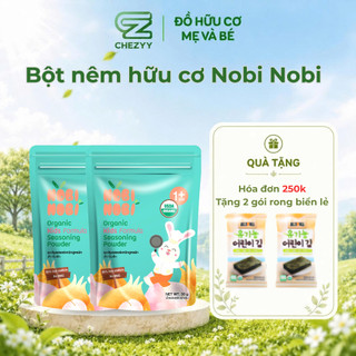 Bột nêm hữu cơ Nobi Nobi cho bé từ 12 tháng tuổi gói 30g