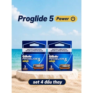 Set đầu thay dao cạo râu Gillette Proglide Power