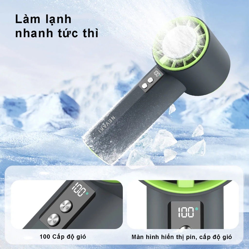 Quạt cầm tay mini cho bé