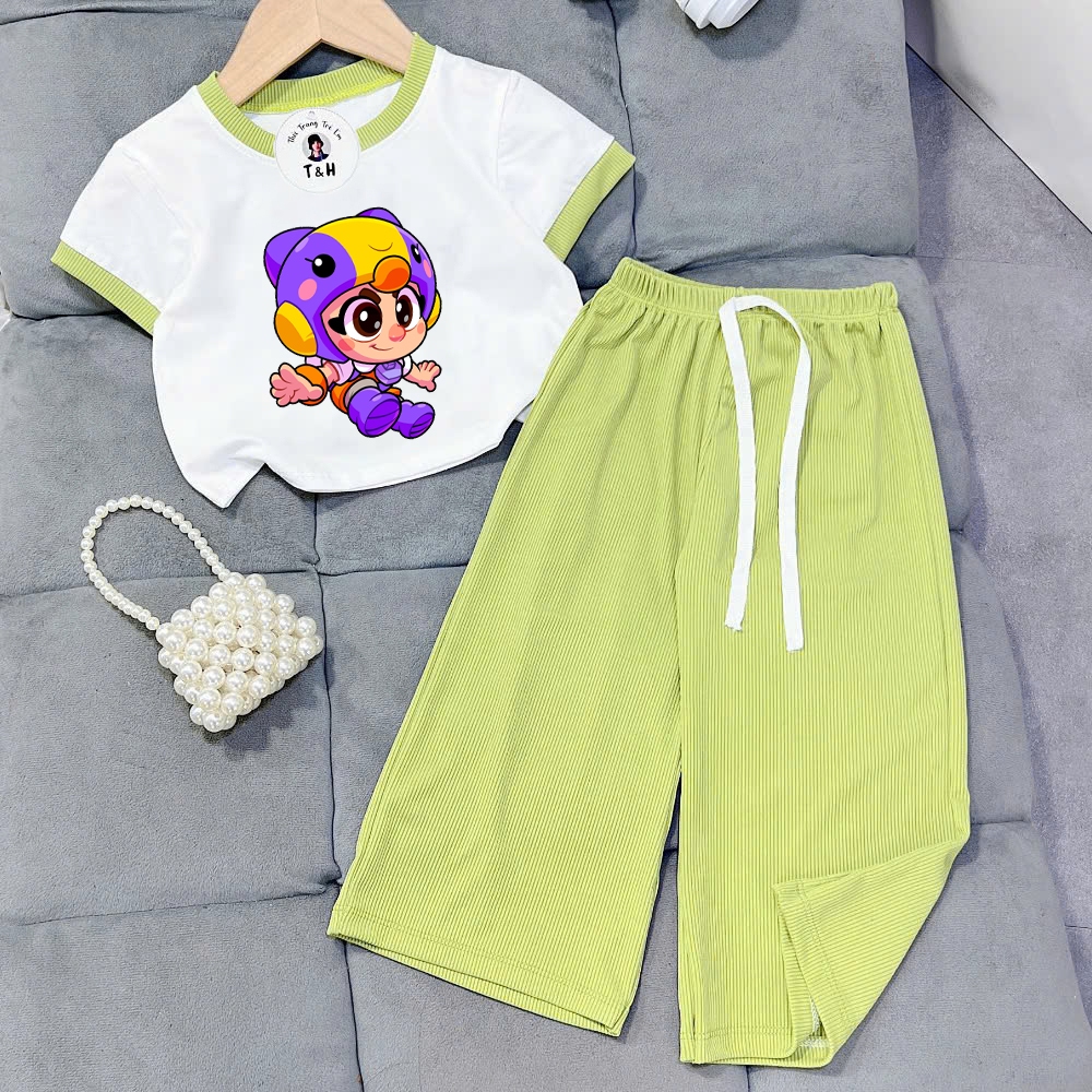 👕👖 ĐỒ BỘ BÉ GÁI – CHO BÉ THÊM ĐÁNG YÊU VÀ THOẢI MÁI 🌸 12-40kg IP788