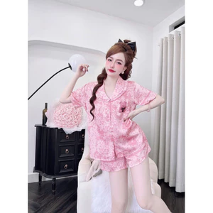 Đùi cổ bầu new,lụa latin hoạ tiết dễ thương,vải mềm nhẹ mát