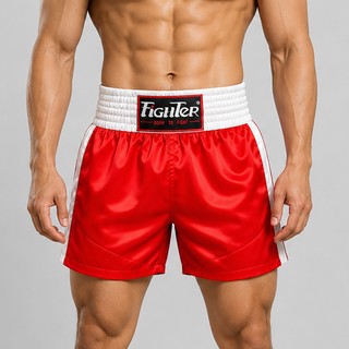 Quần Kick Fighter Cao Cấp - Asia KickBoxing, Phom Chuẩn Quốc Tế