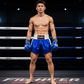 Quần Kick Fighter Cao Cấp - Asia KickBoxing, Phom Chuẩn Quốc Tế