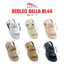 Dép Sandal REDLEO Bella - Sandal Nữ Quai Ngang Chéo Đế Bằng Cao 4CM Trẻ Trung Năng Động RL44
