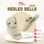 Dép Sandal REDLEO Bella - Sandal Nữ Quai Ngang Chéo Đế Bằng Cao 4CM Trẻ Trung Năng Động RL44