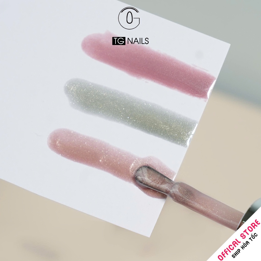 Set sơn gel 12 màu mắt mèo Thủy Tinh siêu sáng TG