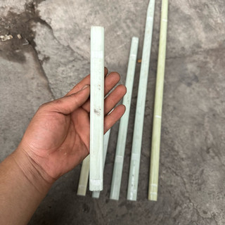Thanh Sợi Thủy Tinh Đặc Chịu Lực Cao Làm Cần, DIY, Gia Cố Nhiều Size
