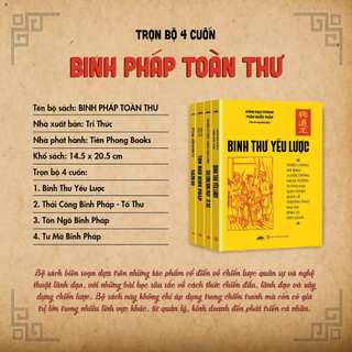 Sách - Binh Pháp Toàn Thư - Combo 4 Cuốn