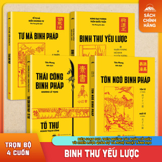 Sách - Binh Pháp Toàn Thư - Combo 4 Cuốn