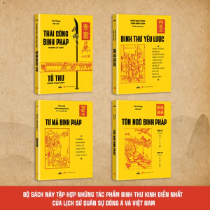 Sách - Combo 4 Cuốn Binh Pháp Toàn Thư - NXB Tri Thức