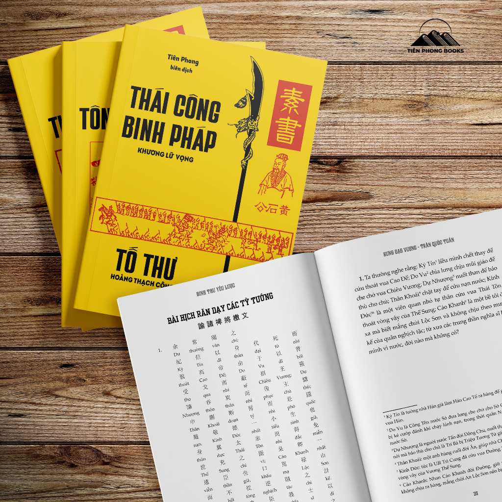Sách - Combo 4 Cuốn Binh Pháp Toàn Thư - NXB Tri Thức