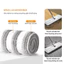 Combo 2/5/9 Miếng Lau Thay Thế Cây Lau Nhà Tự Vắt - Bông Lau Nhà Hình Chữ Nhật 12X33Cm
