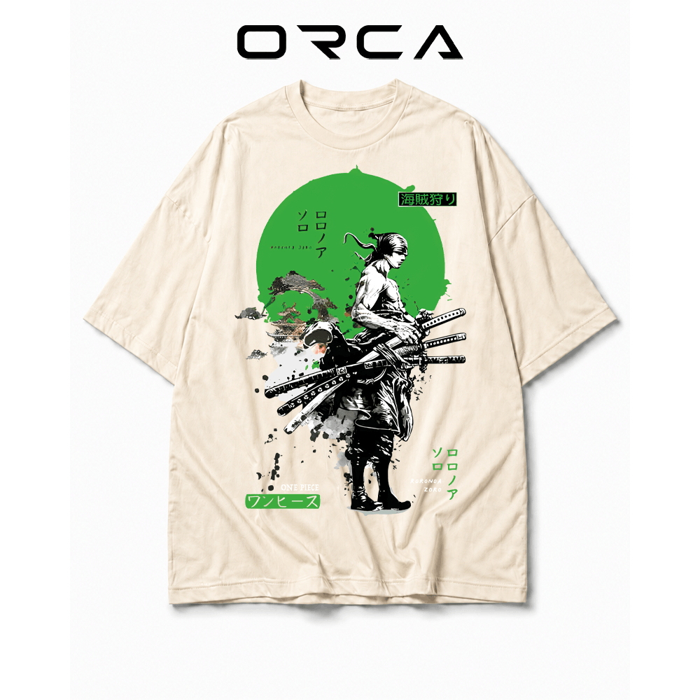 Áo thun Orca in hình Roronoa Zoro One Piece - Vải Cotton cao cấp - ORCA126