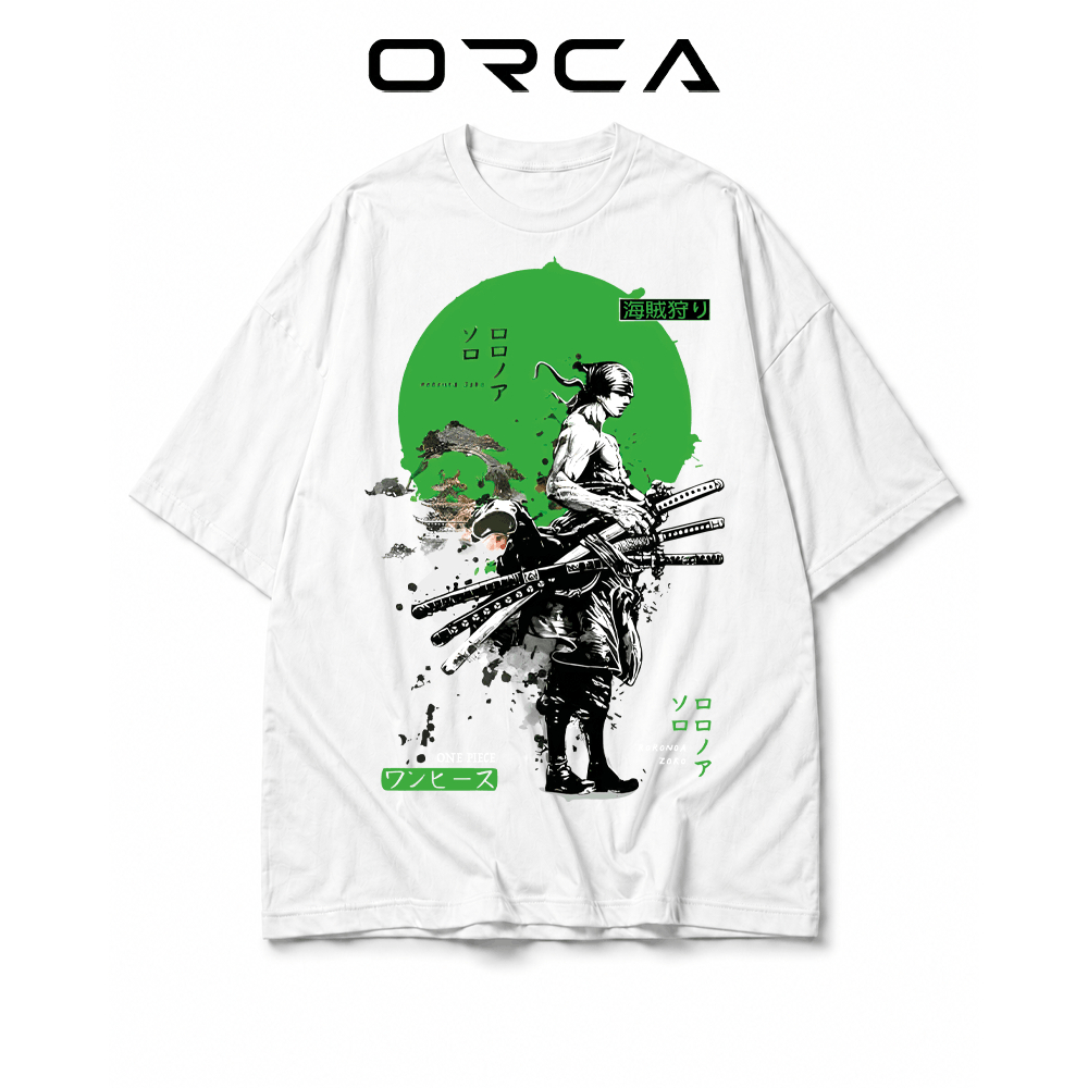 Áo thun Orca in hình Roronoa Zoro One Piece - Vải Cotton cao cấp - ORCA126