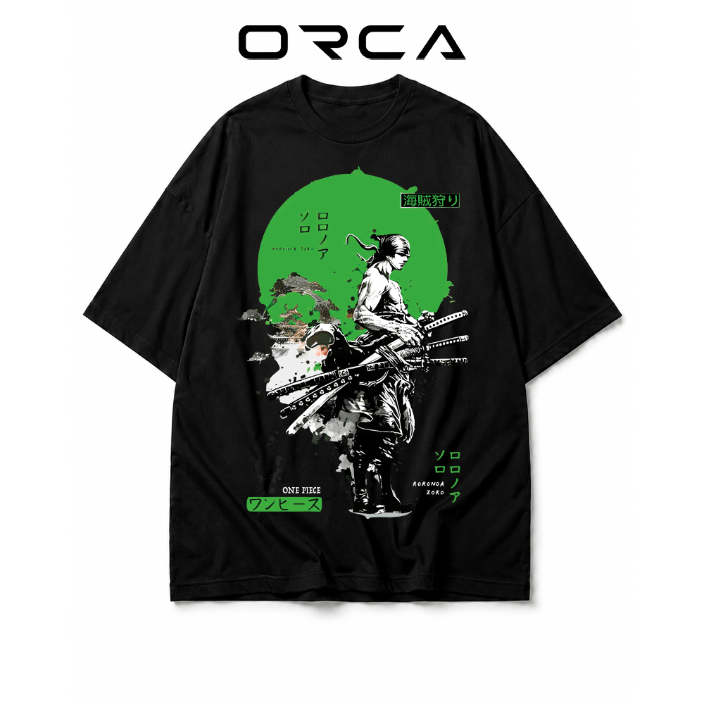 Áo thun Orca in hình Roronoa Zoro One Piece - Vải Cotton cao cấp - ORCA126