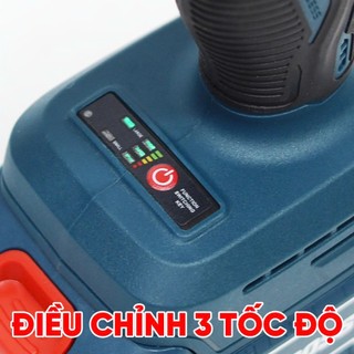 Máy chuyên vít Bossun BS-CV380CP Lực Siết 380Nm Không Chổi Than 1/4 Inch, Đèn LED, Pin 21V Đa Năng