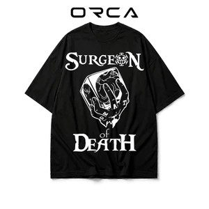 Áo thun Orca in hình Trafalgar Law One Piece - Vải Cotton cao cấp - ORCA129