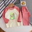 🌸 ĐỒ BỘ BÉ GÁI DÀI TAY GÂN MỀM MỊN – HÌNH DỄ THƯƠNG 🌸 DG791