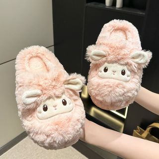 Dép Con Cừu Lót Nhung Bông Giữ Ấm  Ấm Áp Mùa Đông Dp61