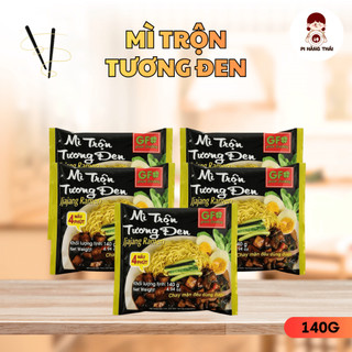 Combo 5-10 gói mì trộn xốt tương đen Jin Jjajang Ramen 140g sợi mì dai thơm đậm đà - Pi Hàng Thái