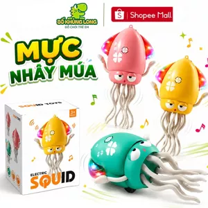 Đồ Chơi Bạch Tuộc Nhảy Múa Dễ Thương BỐ KHỦNG LONG Tự Động Di Chuyển Đồ Chơi Cho Bé