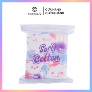 Bông Tẩy Trang Horus Rectangular Soft Cotton Pad 200 Miếng