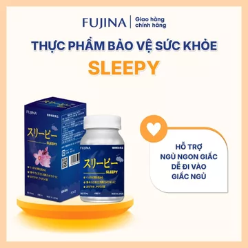 Viên uống hỗ trợ ngủ ngon giấc, dễ vào giấc ngủ Sleepy Nhật Bản