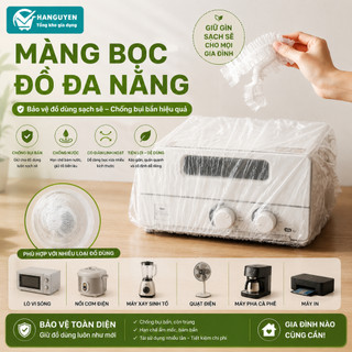 Màng bọc nilon đa năng bọc bảo vệ đồ dùng, phù hợp khi cất giữ và vận chuyển đồ đạc