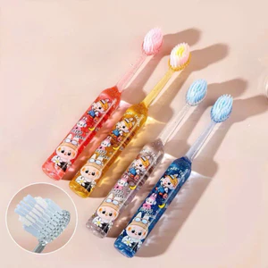 Set Bàn Chải Đánh Răng Labubu Cho Bé Hoạt Hình Dễ Thương