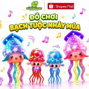 Đồ Chơi Bạch Tuộc Nhảy Múa Vui Nhộn 2in1 BỐ KHỦNG LONG Phát Sáng Vui Nhộn