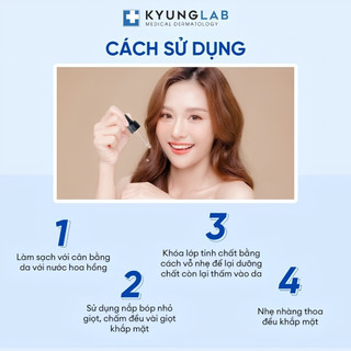 Serum Dưỡng Ẩm Và Làm Căng Bóng Da Tức Thì Kyung Lab HA + B5 Hydra Ampoule 50ml