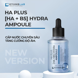 Serum Dưỡng Ẩm Và Làm Căng Bóng Da Tức Thì Kyung Lab HA + B5 Hydra Ampoule 50ml