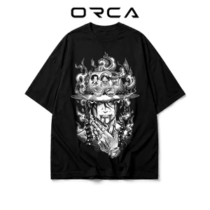 Áo thun Orca in hình Portgas D. Ace One Piece - Vải Cotton cao cấp - ORCA135