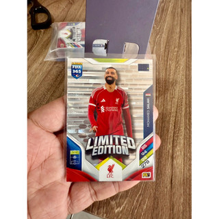 Thẻ Cầu Thủ Bóng Đá Panini Adrenalyn 365 2026 Mohamed Salah Liverpool Limited ( Rare Card )